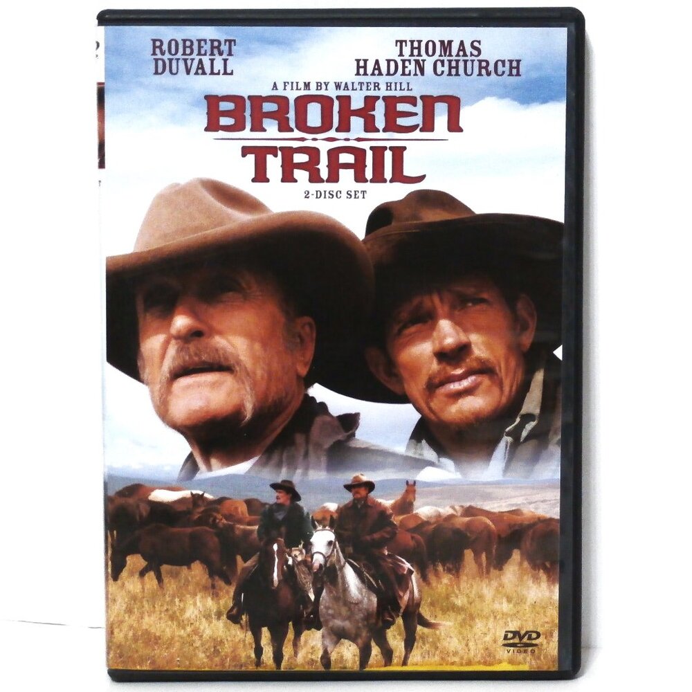 BROKEN TRAIL 2-Disc DVD  2 Part Western Robert Duvall, Thomas Haden Church